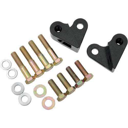LA Choppers Rear Lowering Kit - Black - Lowers 1" | LA-7500-01