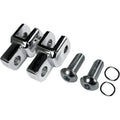 LA Choppers Footpeg Relocator - Chrome | LA-7202-00