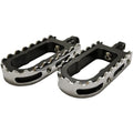 LA Choppers Bmx Footpegs - Black/Chrome | LA-7205-00B