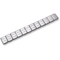 Motion Pro Wheel Weight - Steel - Silver - 90 oz Box | 08-0452