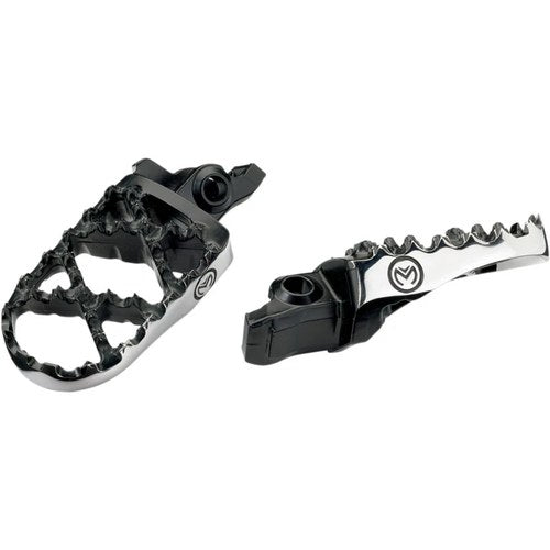 Moose Racing Hybrid Footpeg - Chrome | STCR-5