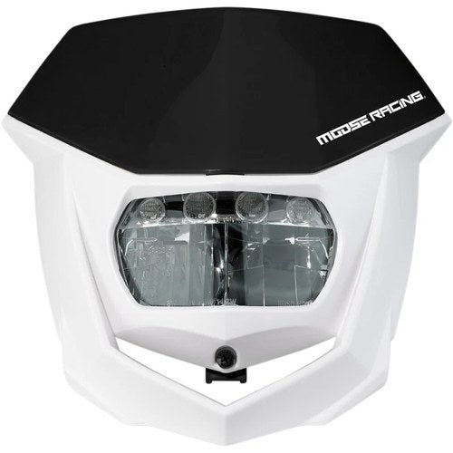 Moose Racing Halo LED Headlight - Black | 8667100009