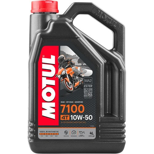 Motul 7100 4T Synthetic Oil - 10W-50 - 4 L | 104098