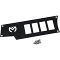Moose Utility Division Dash Plate - Left - Black - Rzr | 100-4340-PU