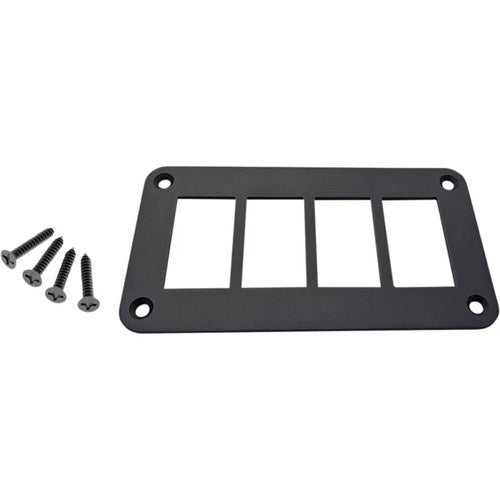 Moose Utility Division Universal Dash Plate - 4 Switches | 4PP-ADA