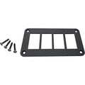 Moose Utility Division Universal Dash Plate - 4 Switches | 4PP-ADA
