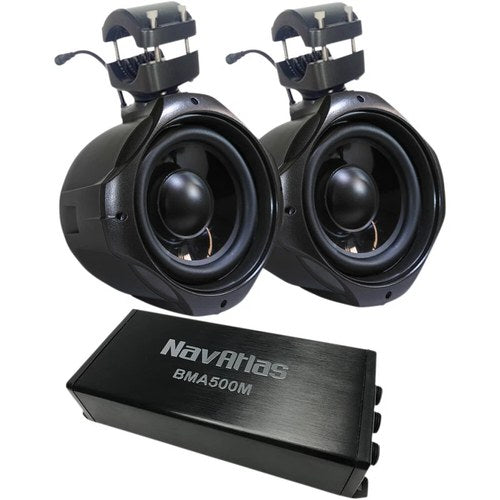 Navatlas 8" Subwoofer/Amplifier | NT308BPK