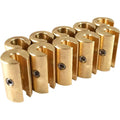 No-Mar Wheel Weight - 1.25 OZ - 10 Pack | WT-SPK10BR-125