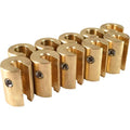 No-Mar Wheel Weight - 1 OZ - 10 Pack | WT-SPK10BR-1
