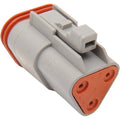 Namz Deutsch Plug - 3 Pin - Gray | DP-3G