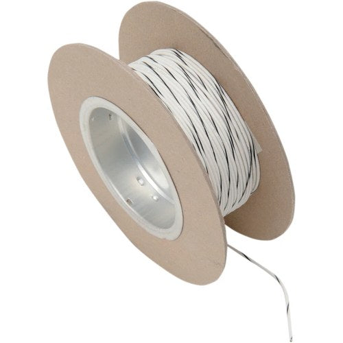Namz 100' Wire Spool - 18 Gauge - White/Black | NWR-90-100
