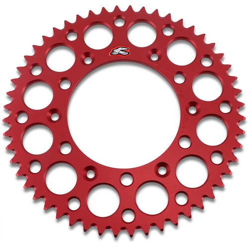 Renthal Sprocket - Honda - Red - 52-Tooth | 154U-520-52GRRD
