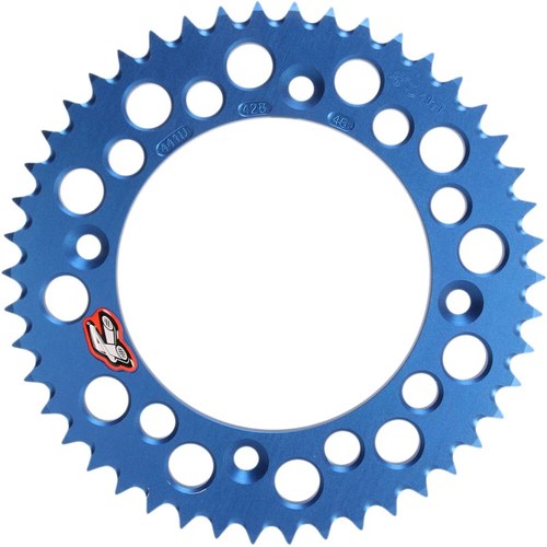 Renthal Sprocket - Husqvarna - Blue - 46-Tooth | 441U-428-46GPBU