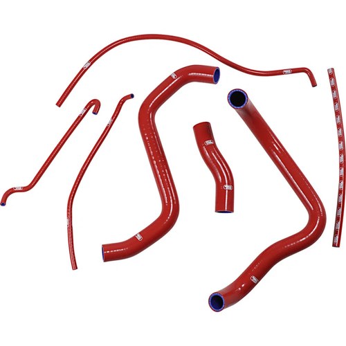Samco Sport Radiator Hose Kit - Red for Suzuki | SUZ-35RD