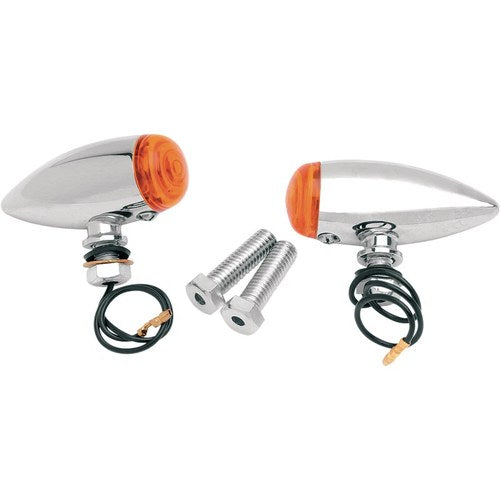 Pro-One Performance Bullet Marker Light - Chrome/Smooth | 400350