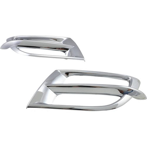 Show Chrome Side Fairing Accents - Chrome - Pair - GL1800 | 52-682