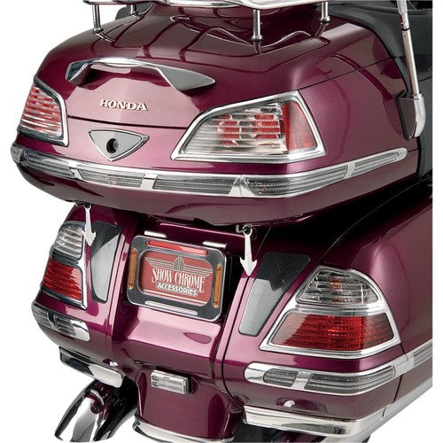 Show Chrome Trunk LED Molding Inserts - 01-10 GL1800 | 52-701A