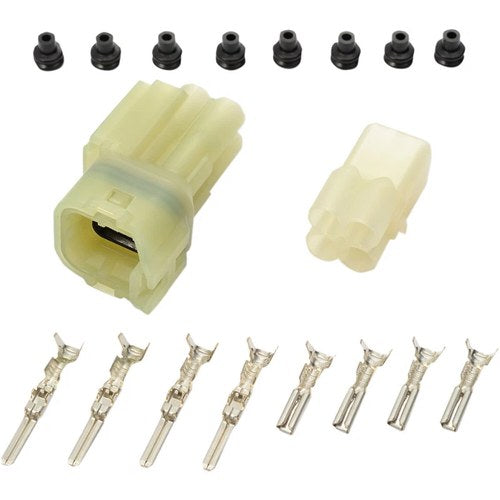 Shindy Multi-Conductor Electrical Connectors, Four-Pin, Water-Resistant | 16-624