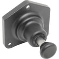 Terry Components Solenoid End Cover - Starter Buttons - Black | 550005