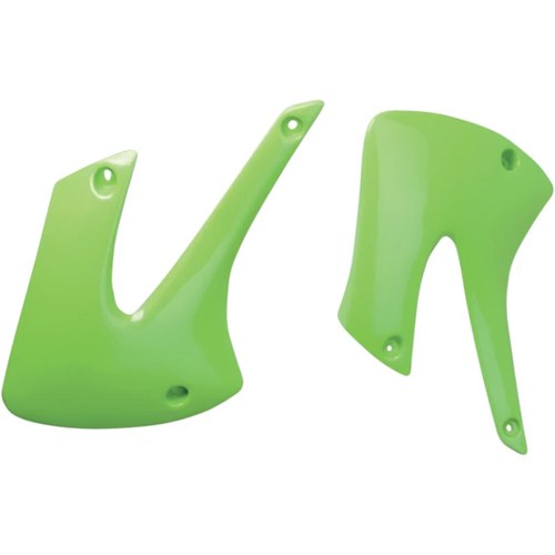 UFO Radiator Shroud - KX 80/85 - Green | KA03717-026