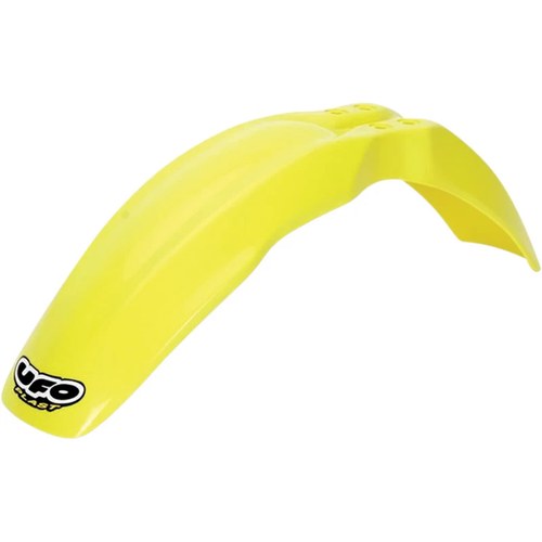 UFO Front Fender - Flo Yellow - RM65 | SU03925-102