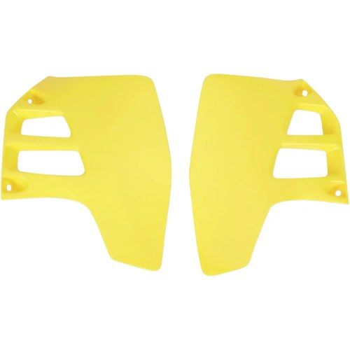 UFO Radiator Shrouds - RM Yellow - 250 89-92 | SU02909101