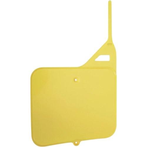 UFO Front Number Plate - Yellow for Suzuki | SU02910101