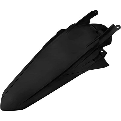 UFO MX Rear Fender - Black - '19-'20 SX/SXF125-450 | KT04091001