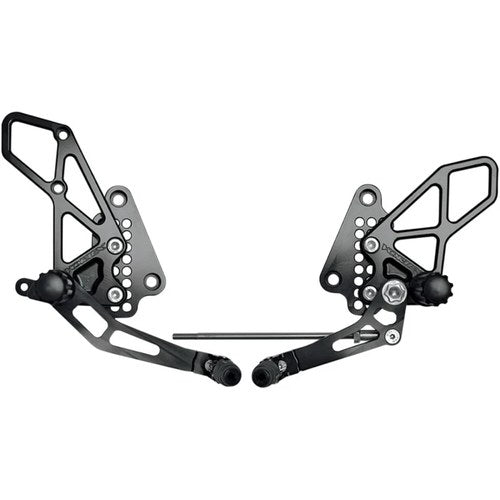 Vortex V2 Rearset - Black - GSX13 | RS532K