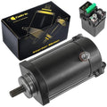 Starter and Relay Solenoid for Kawasaki Vulcan 1500 1600 VN1500 VN1600 1996-2008