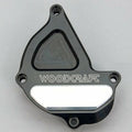 Yamaha 2015-26 R1 R1M R1S Woodcraft Ignition Engine Cover Protector Silver Plate