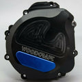 Suzuki 2003-04 Gsxr 1000 Woodcraft Left Side Engine Stator Cover - Blue Plate