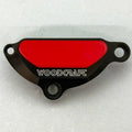 Yamaha R1 2004-2008 Woodcraft Lhs Engine Ignition Cover Protector - Red Plate