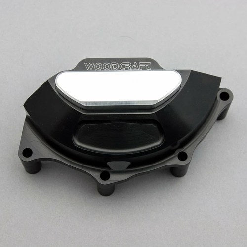 Ducati 2020-22 Streetfighter V4 Woodcraft Lhs Stator Cover Protector Silver Pad