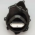 Yamaha R6 2006-2025 Woodcraft Racing Left Side Engine Stator Cover - Steel Plate
