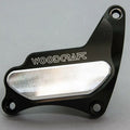 Suzuki 1996-2005 Gsxr 750 Woodcraft Rhs Crank Cover Engine Protector -SILVER Pad
