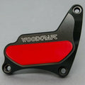 Suzuki 1996-2005 Gsxr 750 Woodcraft Rhs Crank Cover Engine Protector - Red Pad
