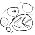 Burly Brand Extended Handlebar Cable And Brake Line Kit | B30-1267