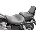 Mustang Wide Studded 2-Up Seat - Fxdwg '96-'03 (Black) 75530