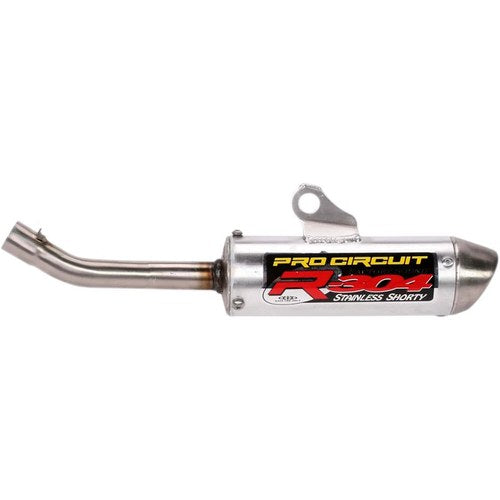 Pro Circuit R-304 Shorty Silencer (Aluminum; Brushed) SH00125-RE