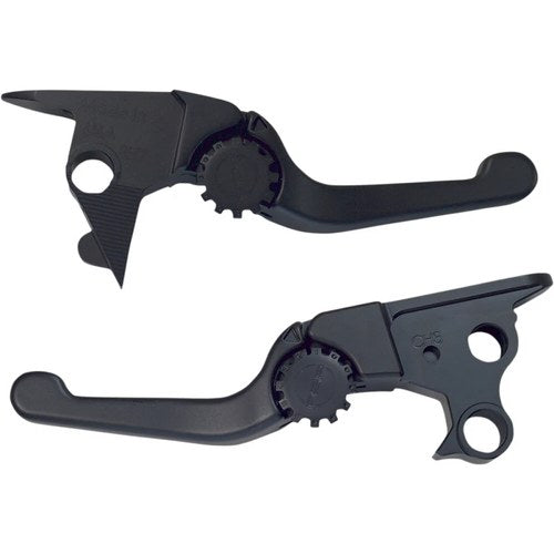 Powerstands Racing Black Anthem Shorty Lever Set | 12-01656-22