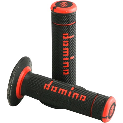 Domino Black/Red Xtreme Grips | A19041C4240