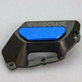 Aprilia 2009-23 RSV4 Woodcraft Lhs Engine Stator Cover Protector - Blue Plate