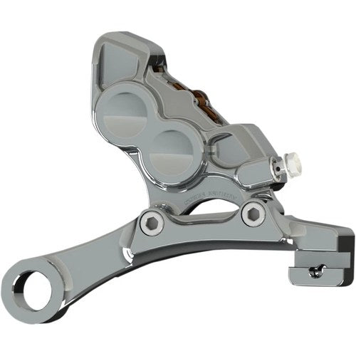 Arlen Ness 4-Piston Brake Caliper - Rear - 11.8" - Chrome | 02-304