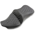 Saddlemen Extended Reach Road Sofa Seat - Lattice Stitched (Black) 808-07B-184