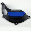 KTM 2018-2020 790 Duke Woodcraft Lhs Engine Stator Cover Protector - Blue Plate