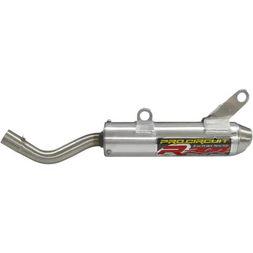 Pro Circuit R-304 Shorty Silencer (Aluminum; Brushed) SS04250-RE