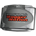 Paul Yaffe Bagger Nation License Plate Frame - Cvo - Chrome | USLP3-C