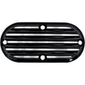 Joker Machine Inspection Cover - Black/Silver - Finned | 06-95TC