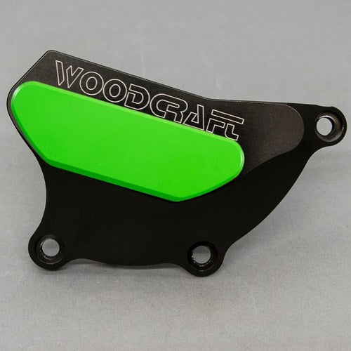 Honda Cbr 1000RR 2004-07 Woodcraft Rhs Engine Clutch Cover Protector Green Plate